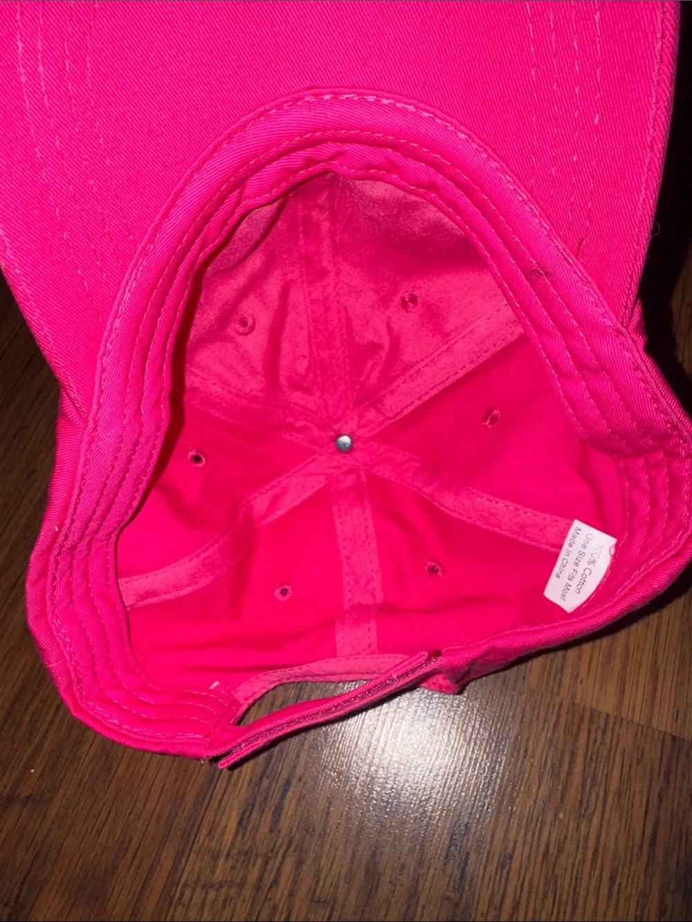 Pink Anchor Embroidered Baseball Cap C2.B1.M